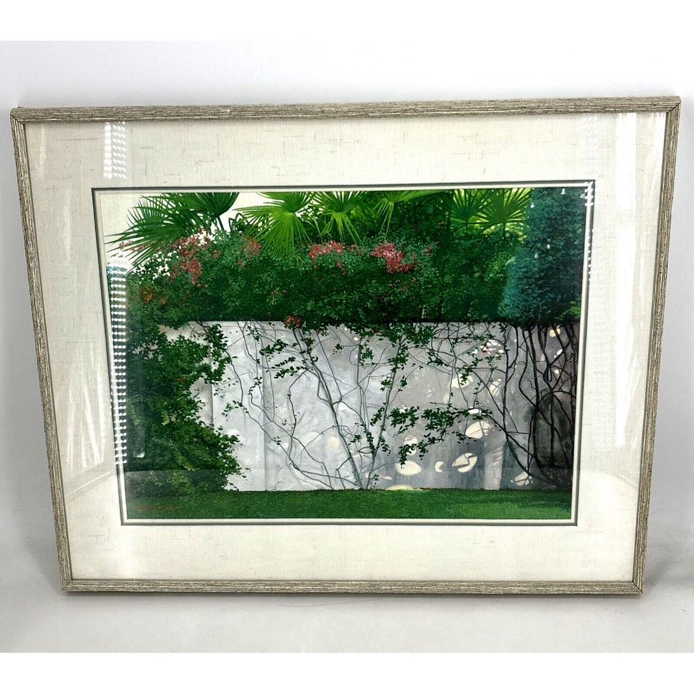 Rick Ford Painting Oil On Board Landscape 32" x 26" Framed Matted Michigan